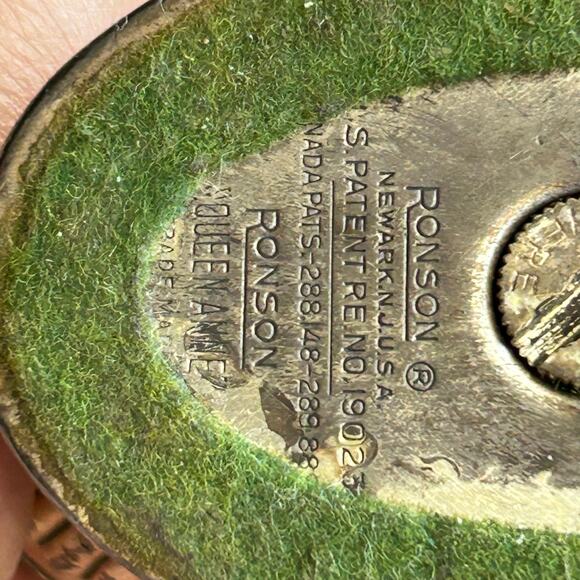 Vintage Ronson Queen Anne Table Lighter - Picture 7 of 8